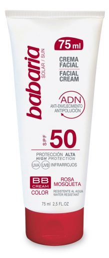 Crema Solare Bb con Rosa Canina SPF50 75 ml