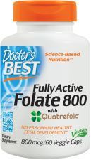 Folato completamente attivo con Quatrefolic 800 mcg 60 capsule vegetali Folato completamente attivo con Quatrefolic 800 mcg 60 capsule vegetali