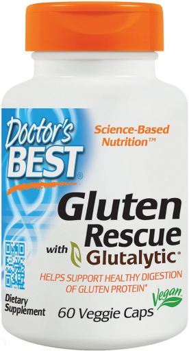 Salvataggio del glutine con glutalitico 60 Capsule Vegetariane