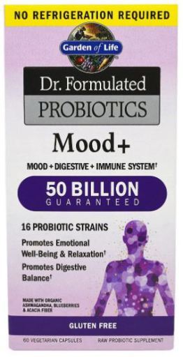 Probiotici formulati Dr Mood+ 60 C&aacute;psulas vegetarianas