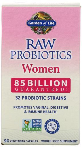 Probiotici Crudi Donne 90 Capsule di Probiotici Crudi 90 Capsule