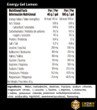 Gel energetico al limone 40 gr