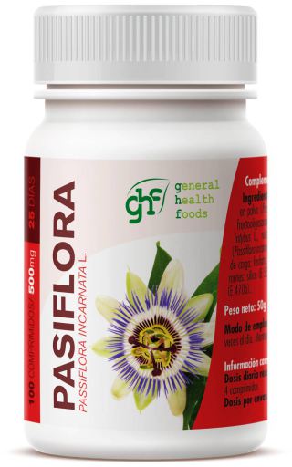GHF Passiflora 500mg 100 comp