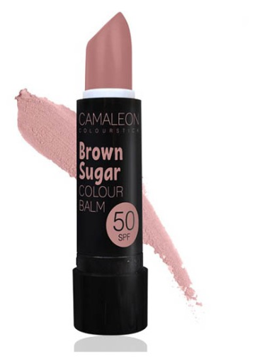Camaleon Cosmetics Balsamo per le labbra SPF 50 marrone