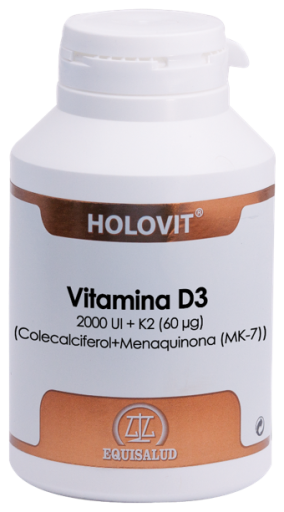 Equisalud Holovit Vitamina D3 2.000 UI Colecalciferolo 180 capsule