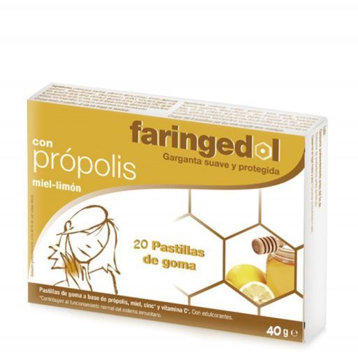 Faringedol Compresse di miele 20 unit&agrave;