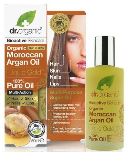 Dr. Organic Olio di argan puro marocchino 50 ml