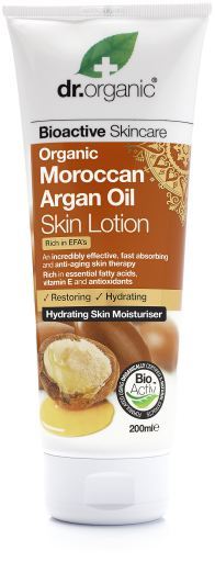 Dr. Organic Lozione per il Corpo all'olio di Argan Marocchino