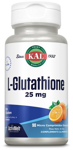 Kal L-Glutatione Arancia 25 mg 90 Compresse Orosolubili