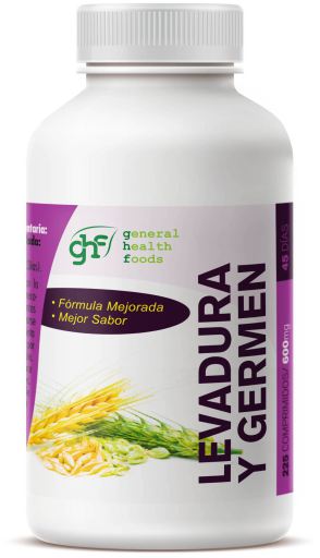 GHF Lievito + germe 600 mg 225 compresse