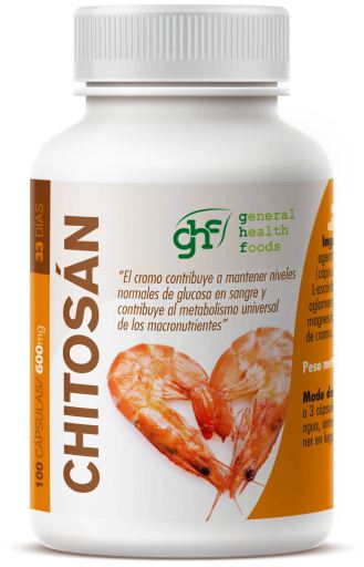 GHF Chitosano 600 mg 100 Capsule