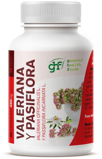 GHF Valeriana + Passiflora 450 mg 90 capsule