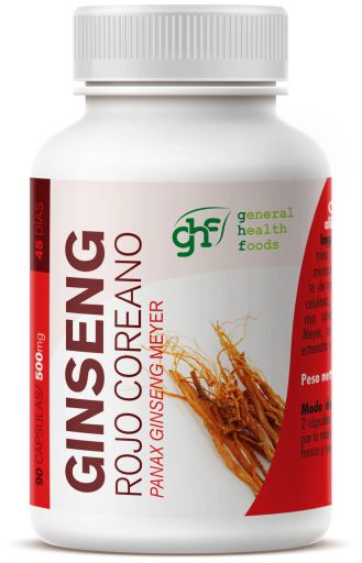 GHF Ginseng Rosso Coreano 500 mg 90 Capsule