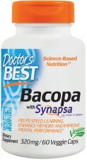 Bacopa con Synapsa 320 mg 320 mg 60 Veggie Capsule