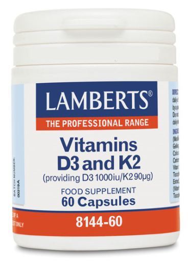 Lamberts Vitamina D3 1000 UI e K2 90 60 capsule