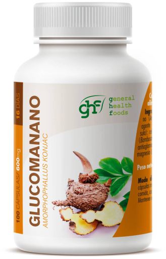GHF Glucomannano 100 Capsule 600 mg