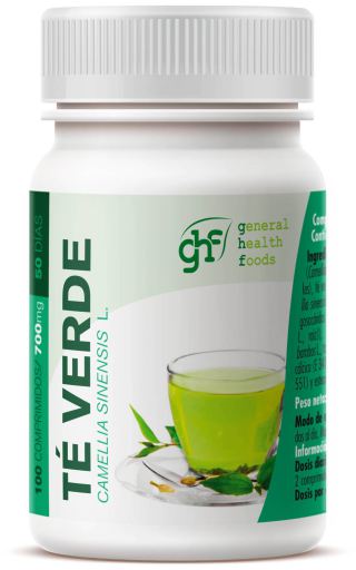 GHF T&egrave; verde 100 compresse 700 mg