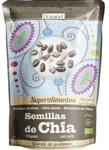 Drasanvi Semi di Chia Bio 250 gr Doypack