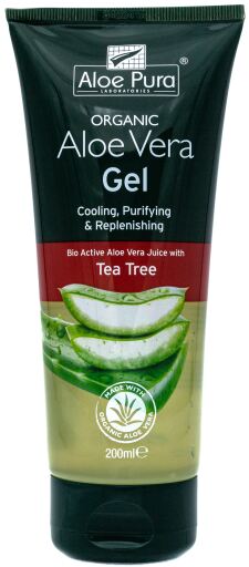 Aloe Pura Gel di Aloe Vera con olio di tea tree 200 ml