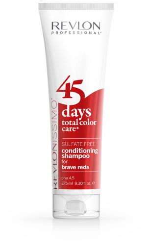 Revlon Professional Revlonissimo 45 Days Brave Reds Shampoo condizionante 275ml