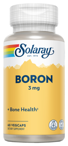 Solaray Citrato di boro 3 mg 60 capsule vegetali