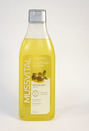 Mussvital Gel da bagno all'olio d'oliva 750 ml