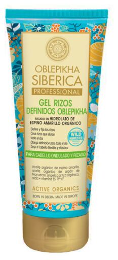 Natura Siberica Oblepikha Gel Ricci Definiti con Idrolati 200 ml