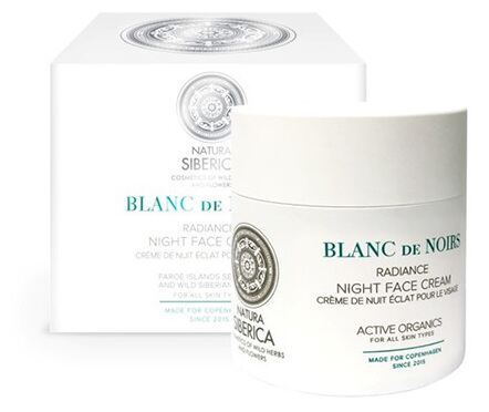 Natura Siberica Copenhagen Blanc Des Noirs Radiant Night Face Cream 50ml