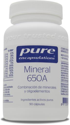 Pure Encapsulations Minerale 650A 90 capsule