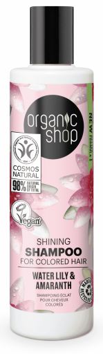 Shampoo Lucidante per Capelli Tinti Nen&uacute;far e Amaranto 280 ml