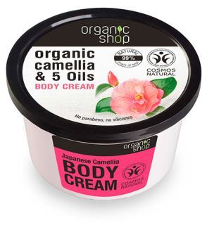 Organic Shop Crema corpo alla camelia giapponese 250 ml