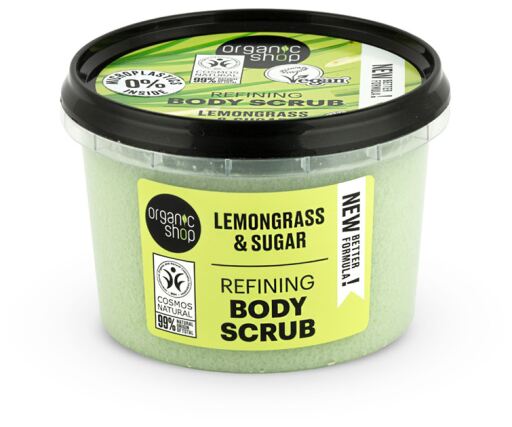 Organic Shop Scrub Corpo Citronella e Zucchero 250 ml
