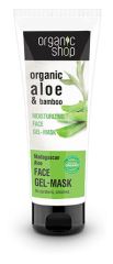 Maschera viso nutriente in gel di aloe e bambù Maschera viso nutriente in gel di aloe e bambù