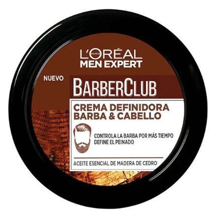 L'Or&eacute;al Paris Men Expert Barber Club Crema Definitiva Barba e Capelli 75 ml