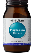 Viridian Citrato di magnesio in polvere 150 g