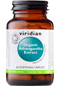 Viridian Ashwagandha Bio Extract 60 Capsule Vegetariane