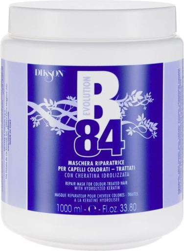 Evol B84 Maschera riparatrice per capelli colorati 1000 ml