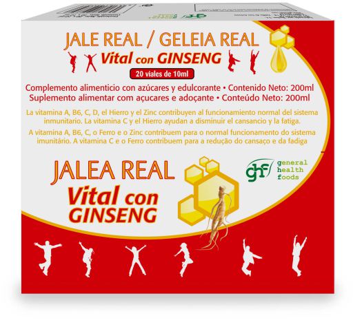 GHF Pappa Reale al Ginseng 20 Fiale 10 ml