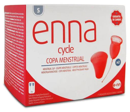 enna Coppetta mestruale taglia S 2 tazze + sterilizzatore