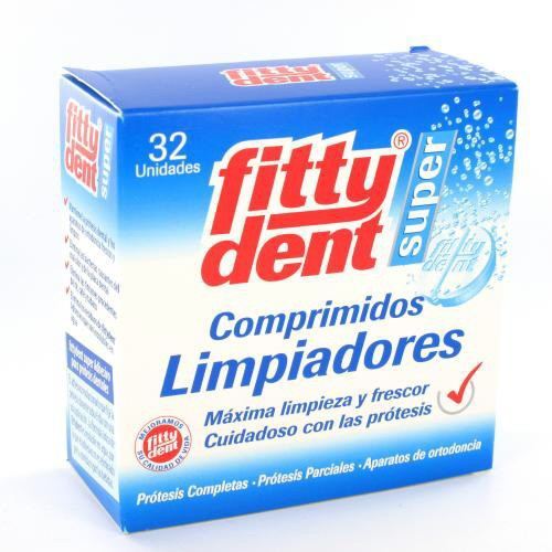 Fittydent Detergenti Super Compressi 32 Unit&agrave;