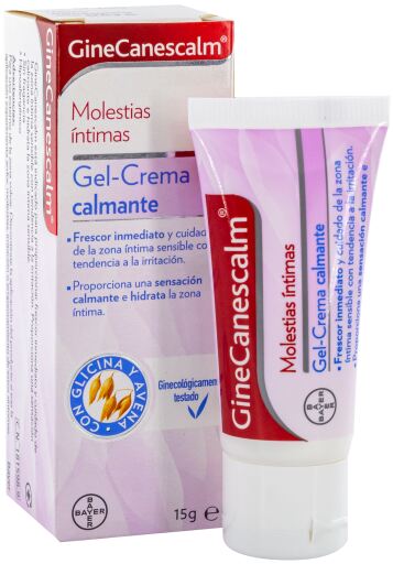 Bayer GineCanescalm Gel-Crema Sollievo Irritazioni 15 gr
