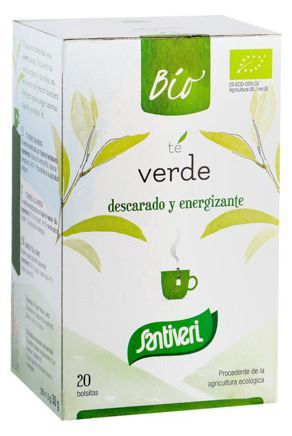 Santiveri Infuso di T&egrave; Verde Biologico 20 Unit&agrave;