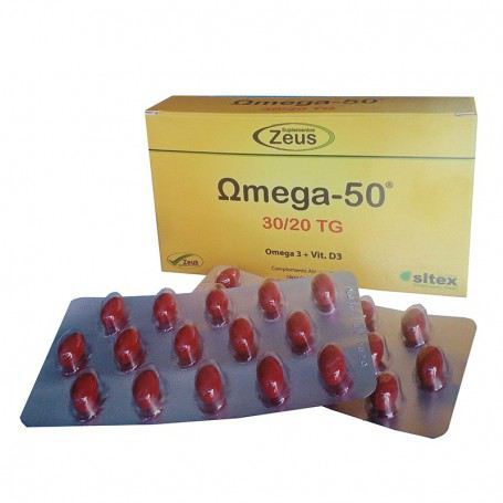 Suplementos Zeus Omega-50 30/20 TG 60 capsule