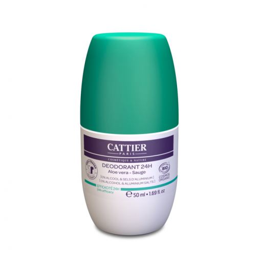 Cattier Deodorante Roll-On 24 H 50 ml