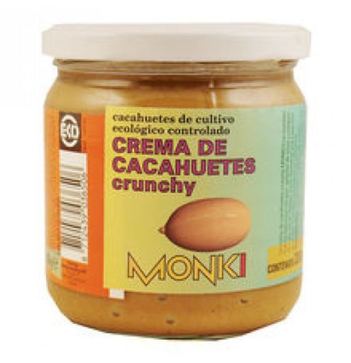 Monki Burro Di Arachidi Croccante Eco 330 gr