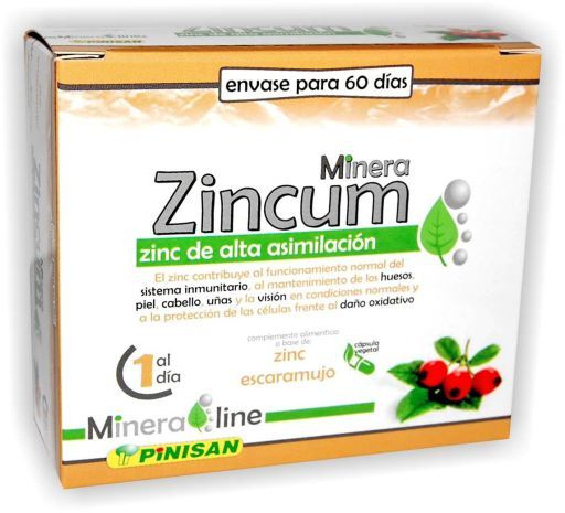 Pinisan Mineraline Zincum 60 capsule