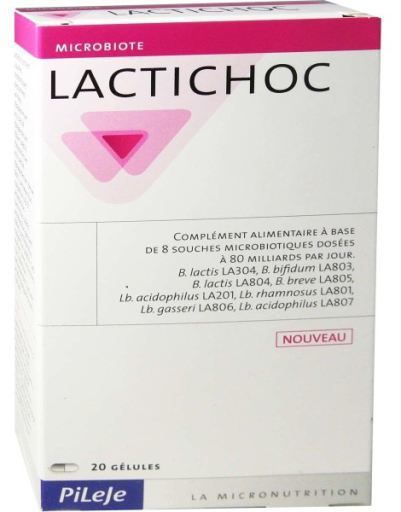 Pileje Lactichoc 20 Capsule