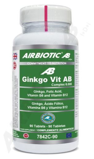 Airbiotic Complesso Ginkgo-Vit Ab 6000 mg 90 capsule