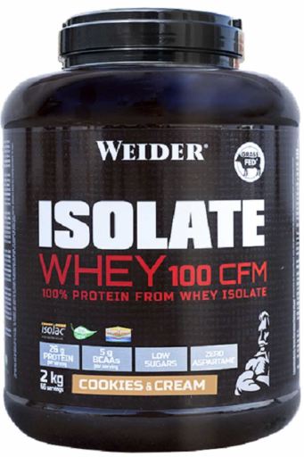 Weider Isolate Whey 100 CFM vaniglia 2 Kg