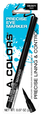 L.A. Colors Eyeliner liquido nero Precise Eye Marker